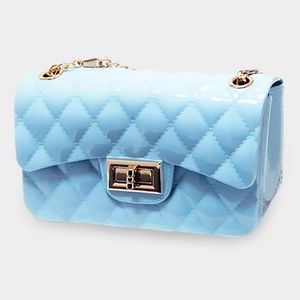 Quilted Jelly Crossbody Bag